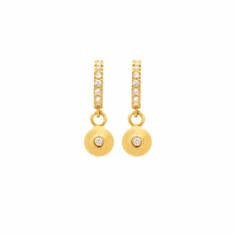 Earrings Brinker & Eliza  | Kaia Huggies